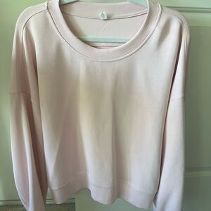 Lululemon Softstreme Perfectly Oversized Cropped Crew.